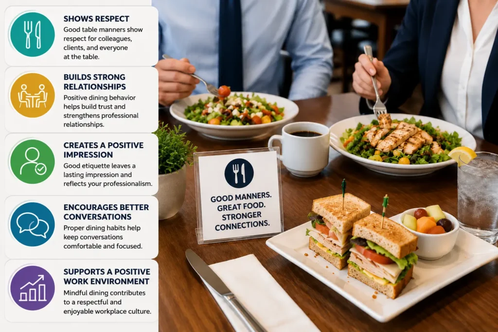 Office Worker Dining