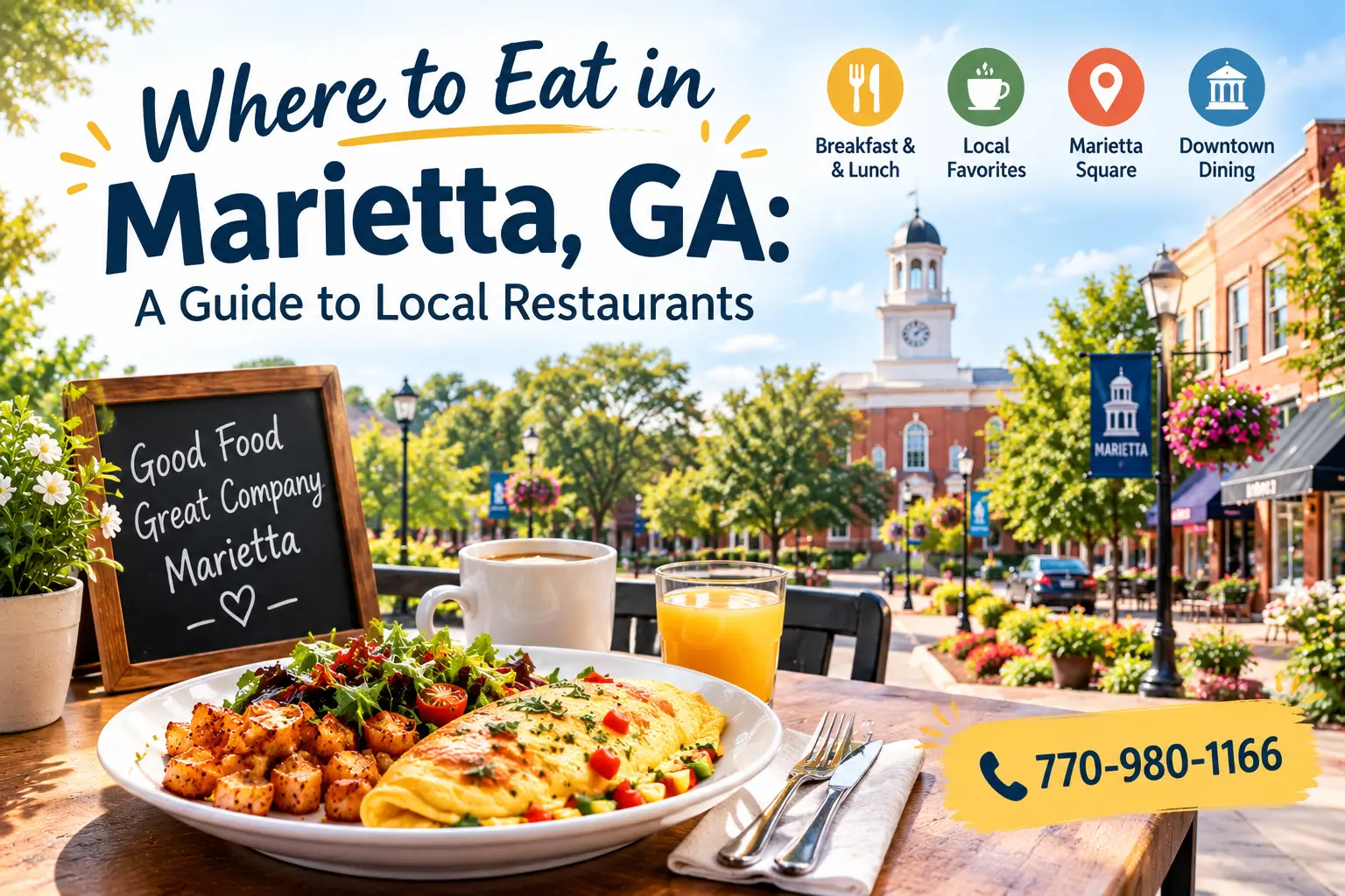 Restaurants Near Marietta Square